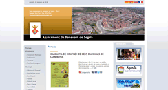 Desktop Screenshot of benaventdesegria.cat